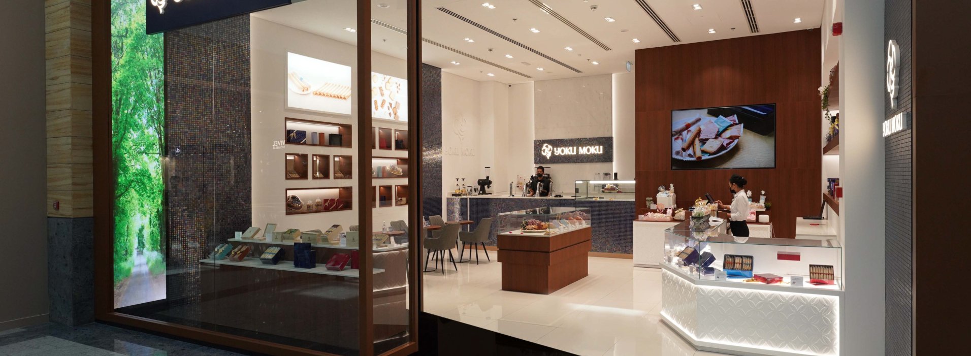 Retail interior fit-out delivered by INDEX Design for a client in Dubai